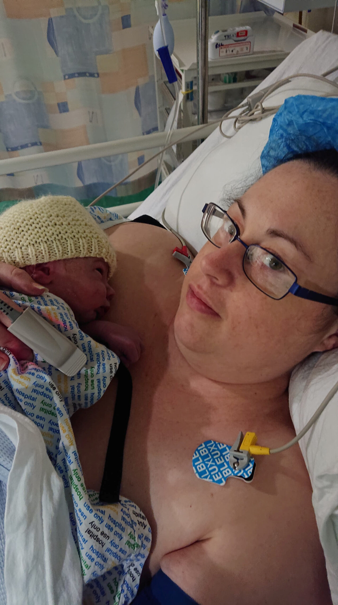 Pamela Mackenzie poses with her son Patrick in an undated photo. Pamela, who has suffered nine miscarriages during 18 years of fertility treatment gave birth to her miracle son after she decided to go to Prague for IVF treatment. (Matthew Newby, SWNS/Zenger)