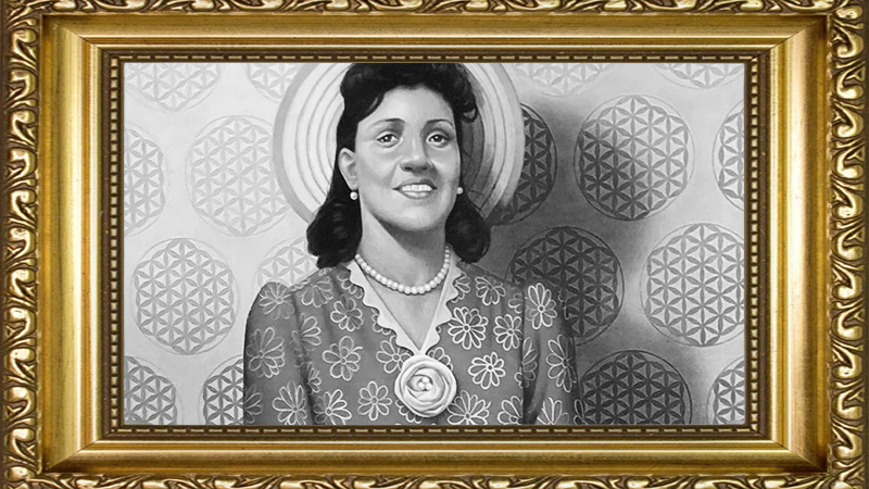 Portrait of Henrietta Lacks, an African American woman whose cells revolutionized medical research.