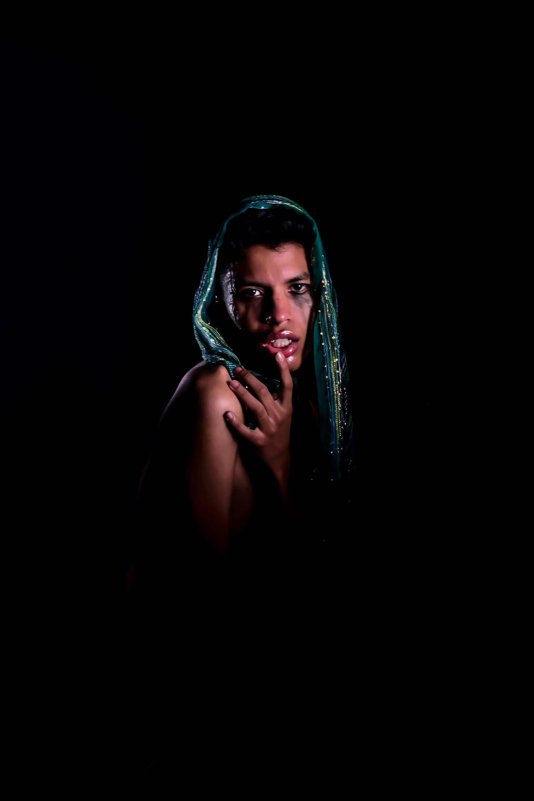 Portrait of Kylianna, a transgender woman, symbolizing resilience and identity amidst societal challenges.
