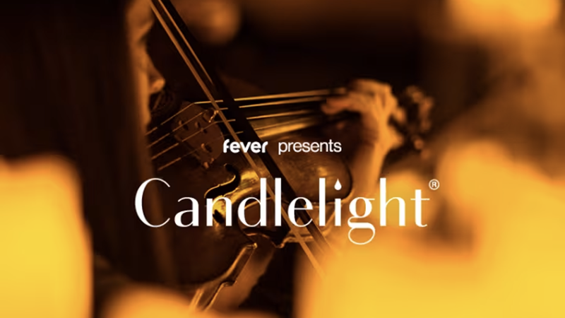 Candlelight concert featuring the Kalkaska String Quartet performing Drake's music at the Masonic Temple in Detroit.