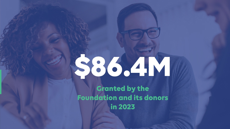 Community Foundation of St. Louis: Volunteers collaborating on a neighborhood project, showcasing the foundation's impact on the region."