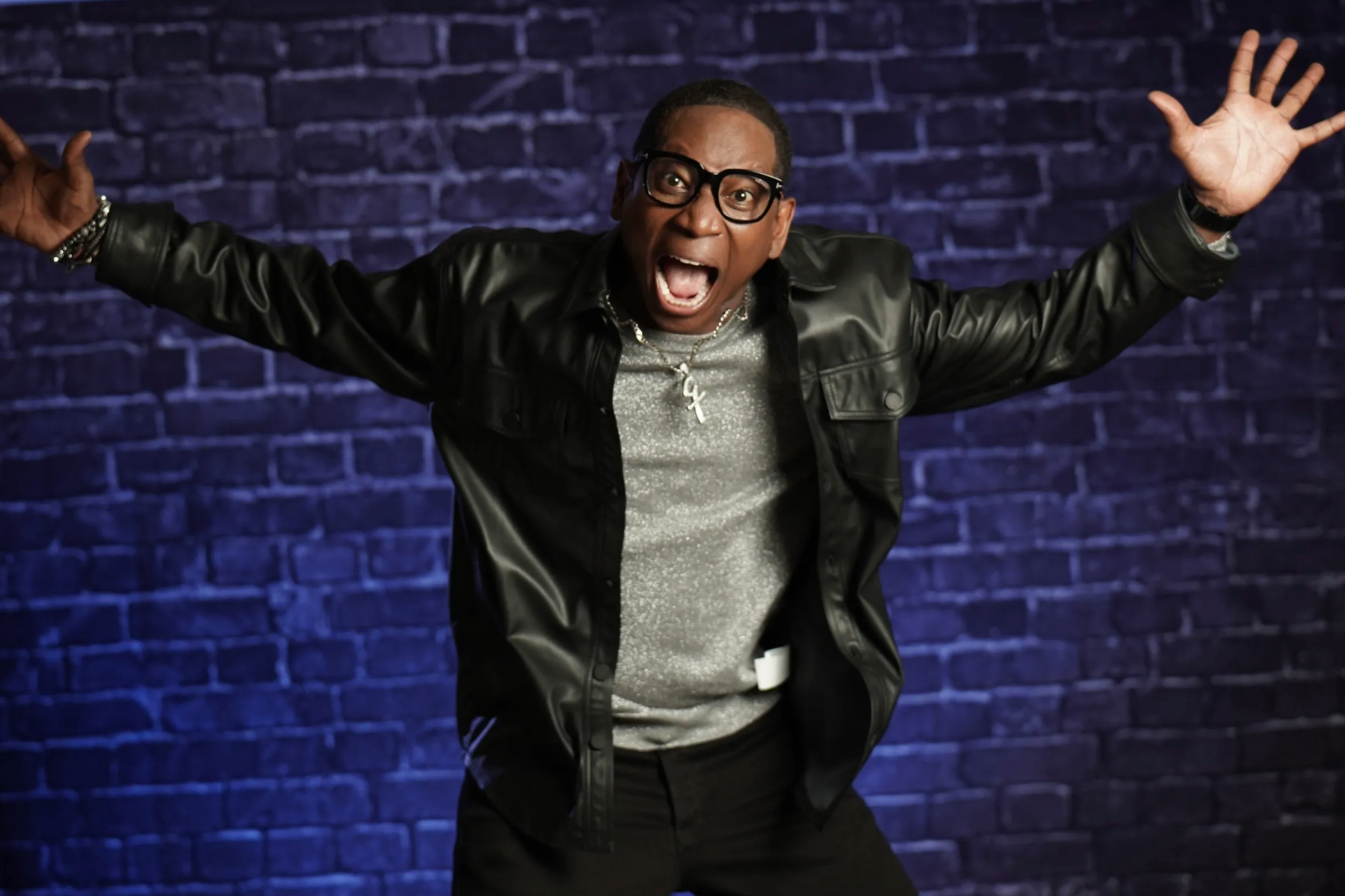Comedian Guy Torry performing at Gallery Laughs in Saint Louis.