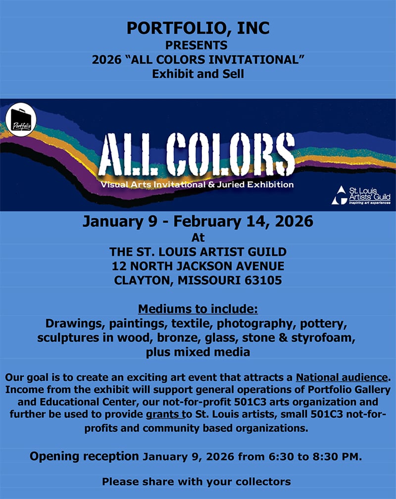 Poster for the 2026 All Colors Invitational featuring colorful brushstrokes and event details.