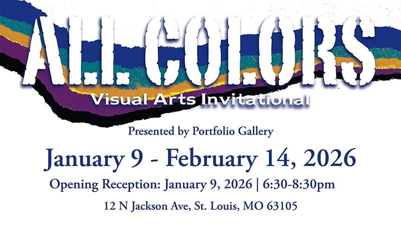 Poster for the 2026 All Colors Invitational featuring colorful brushstrokes and event details.