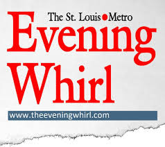 St. Louis crime report banner featuring The Evening Whirl logo and a city skyline