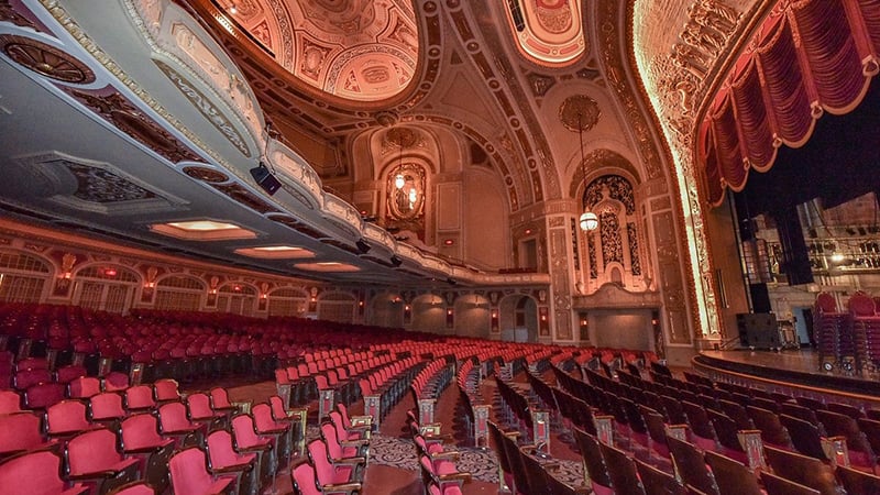 Rialto Square Theatre in Joliet hosts weekend events.