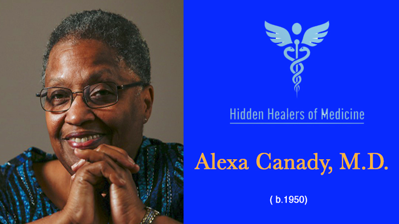 Dr. Alexa Canady, the first Black woman neurosurgeon, smiling in a professional portrait.
