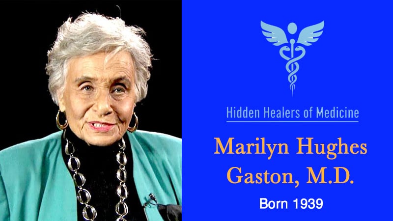 Portrait of Dr. Marilyn Hughes Gaston, a pioneer in public health and sickle cell disease research.