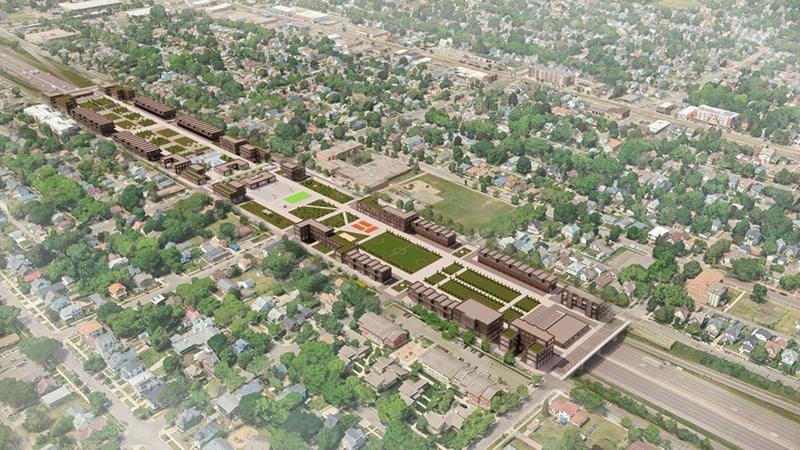 Twin Cities news highlighting the St. Paul skyline and local community developments