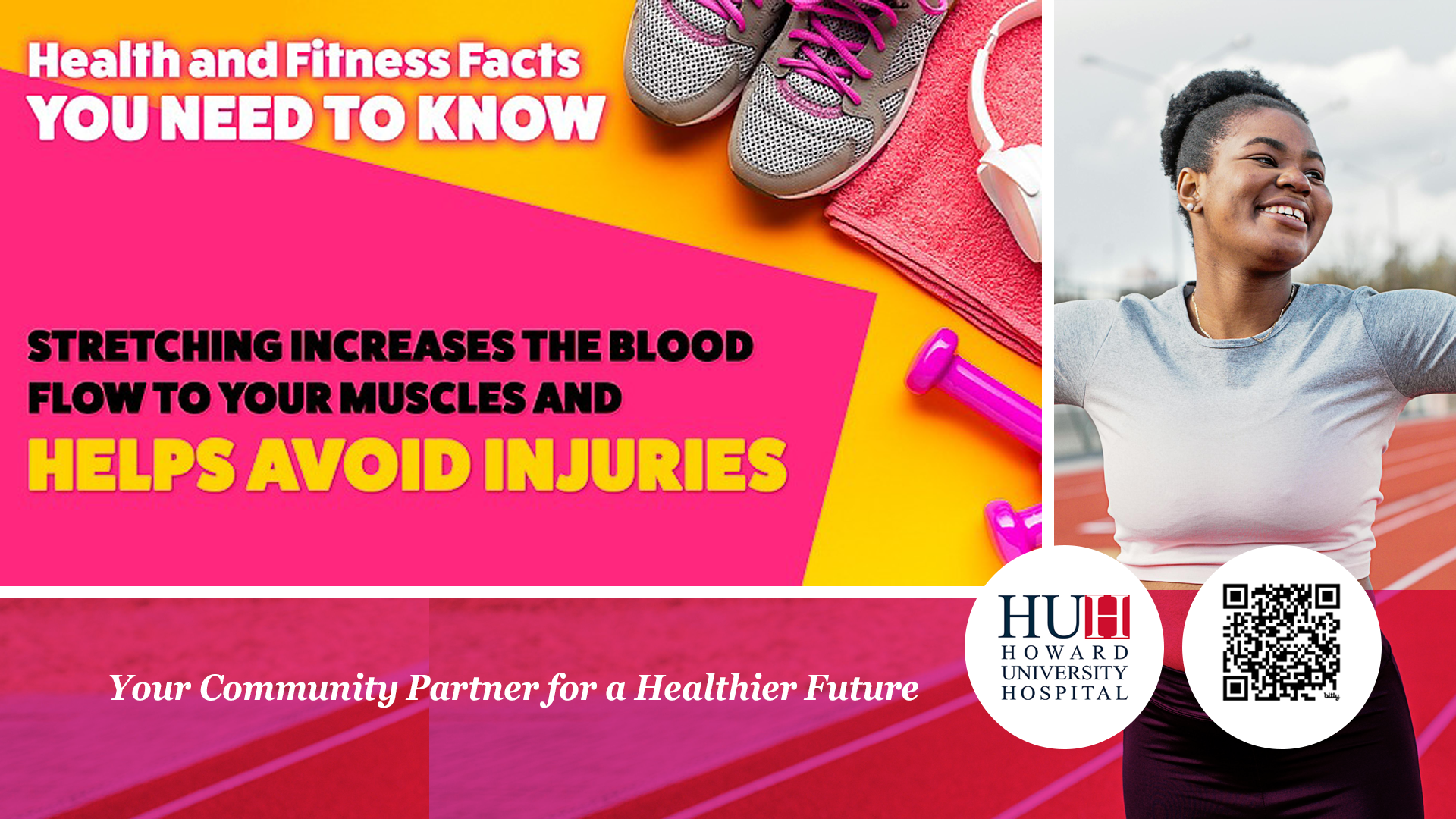 Stretching increases blood flow and prevents injuries, promoting muscle health and flexibility.