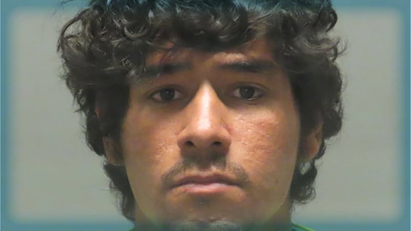 Police booking photograph of Brenden T. Tucker relating to the Clayton child molestation charges.