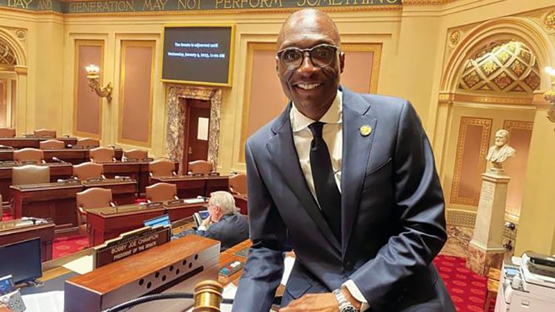 Minnesota political news: Senate President Bobby Joe Champion discussing gun legislation