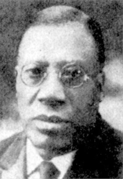 Methodist minister and Gospel music pioneer Charles Albert Tindley (1851-1933).