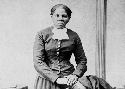 Anti-slavery crusader Harriet Tubman is seen in a picture from the Library of Congress taken by photographer H.B. Lindsley between 1860 and 1870.