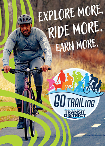 Area Residents Encouraged to Explore the MetroBikeLink System through St. Clair County Transit District’s Summerlong “GO TRAILing” Program