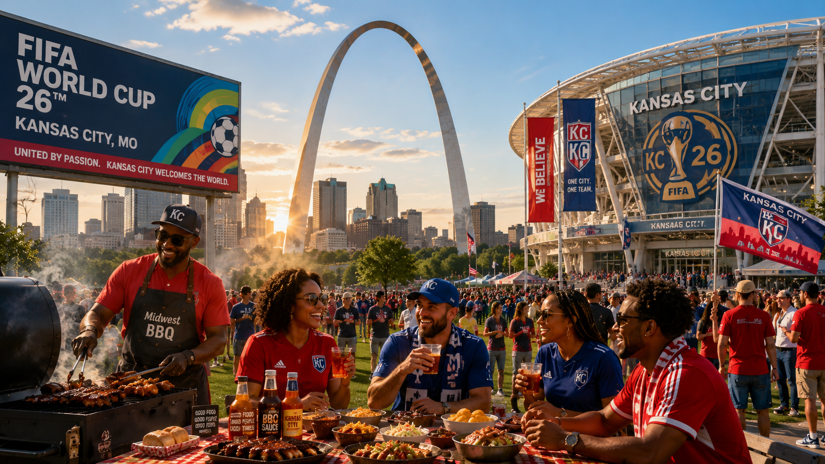 Stunning Gateway Arch Views, Kansas City’s FIFA World Cup Fever, and Summer Adventures in the Midwest