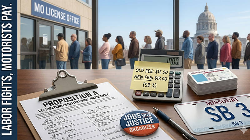 Labor Unions and Motorists Face New Missouri Policy Shifts