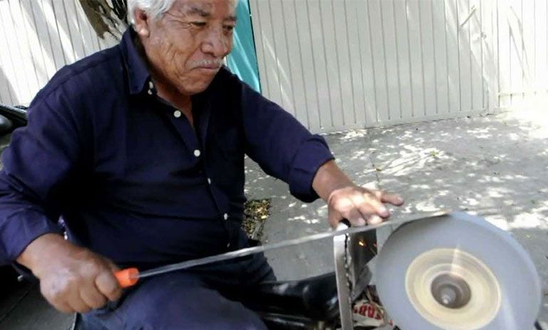What A Grind: Traveling Knife Sharpeners Fading Away
