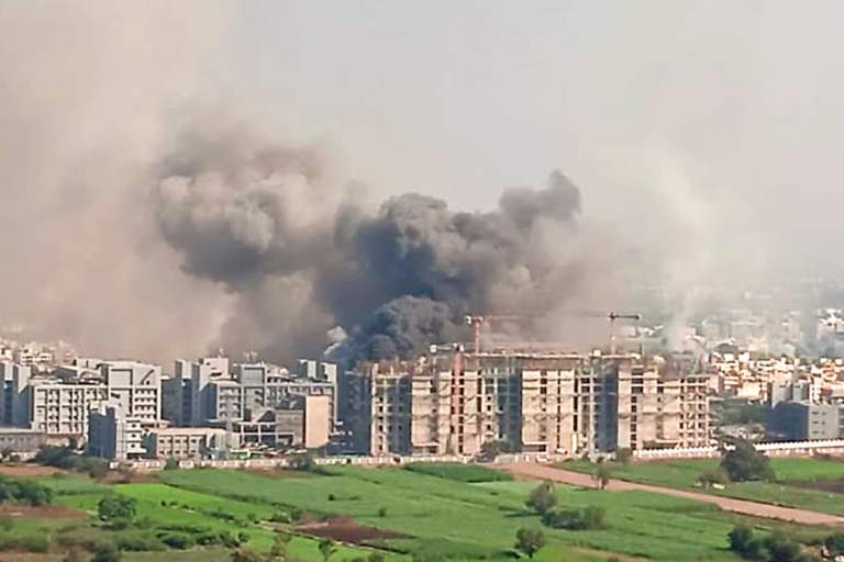 VIDEO: 5 Die In Blaze On Campus Of World’s Largest Vaccine Maker
