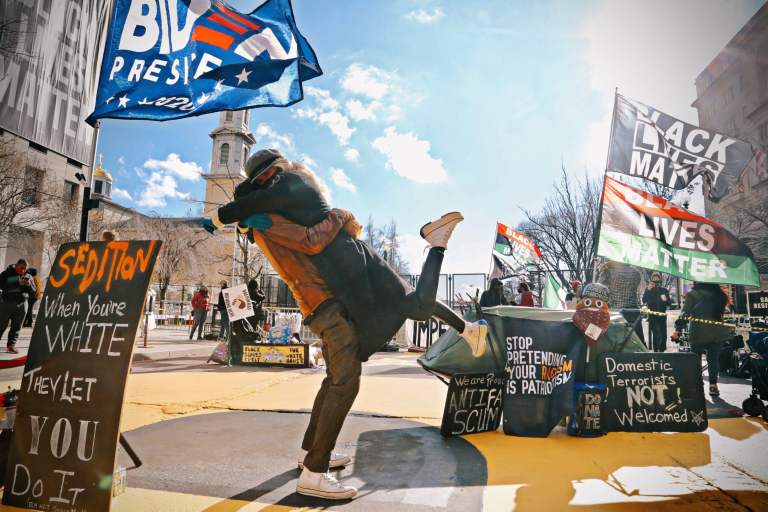 VIDEO: On Inauguration Day, Joy Erupted In A Deserted ‘Black Lives Matter’ Plaza