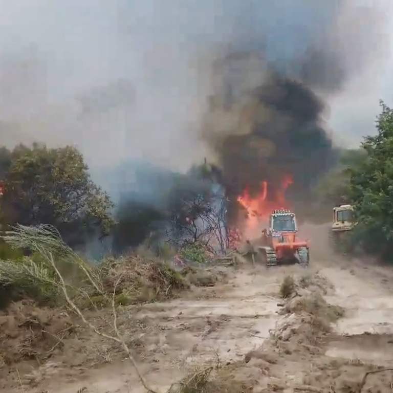 VIDEO: Wildfires Plague Northern Spain