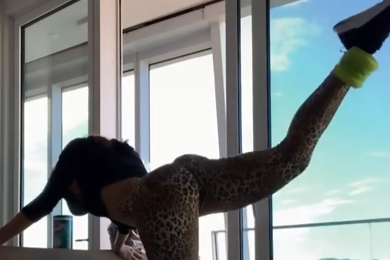 VIDEO: Want to Stay in Shape While Stuck at Home? Yanet Garcia Goes Viral Showing How