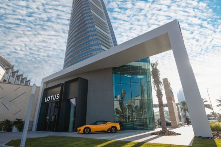 VIDEO: Brit Supercar Lotus Opens New-Look Showroom In Bahrain