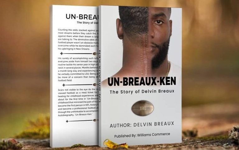 Recovering from a Broken Neck, Delvin Breaux Skipped College Football but Played in the NFL
