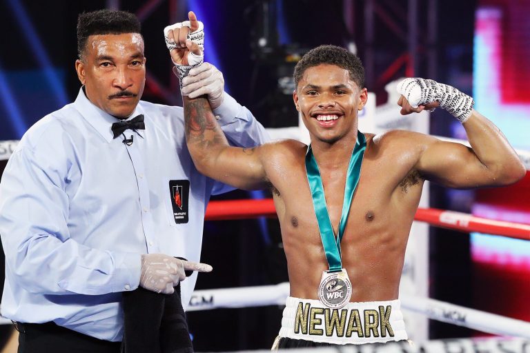 Boxer Shakur Stevenson Comes Out Swinging At 130 Pounds