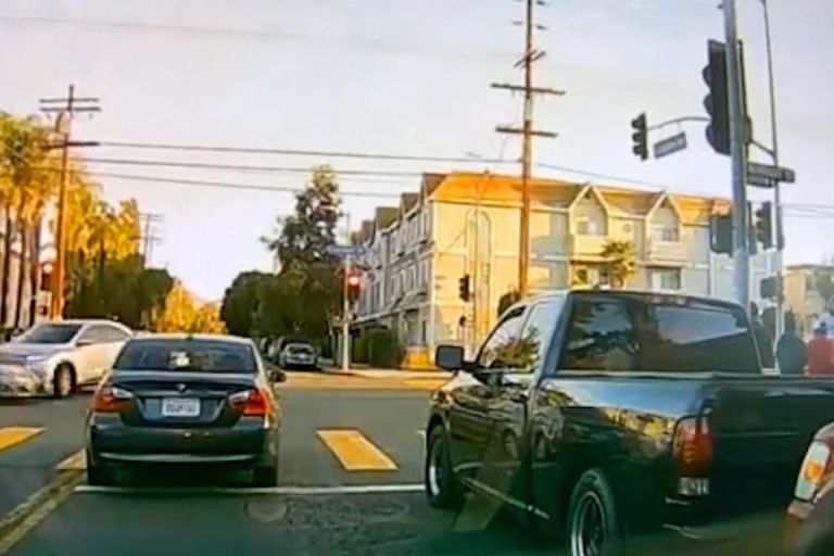 VIDEO: Horror As Car Crushes Baby In Stroller On Sidewalk