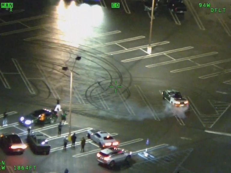 VIDEO: Just Doughn’t: Police Seize Street Race Driver Doing Stunts In Parking Lot