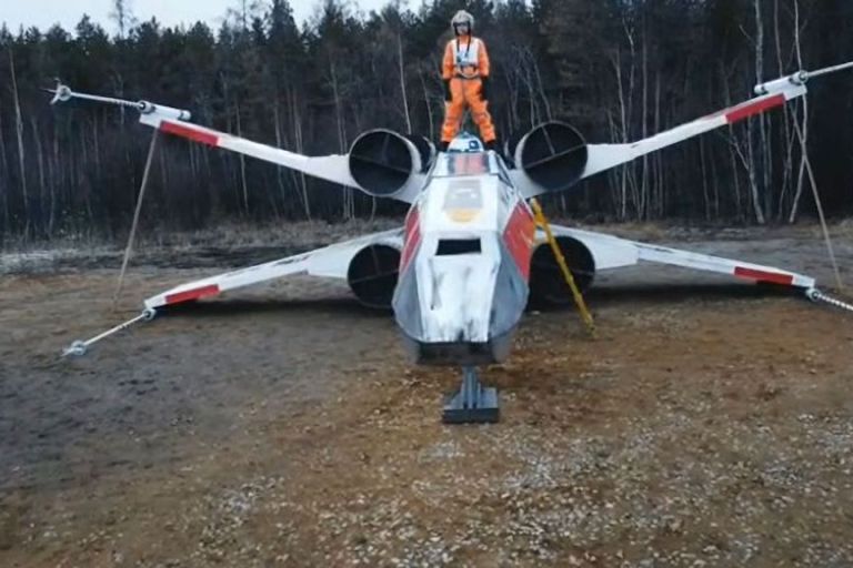 VIDEO: ‘Star Wars’ Buffs Build Life-Size X-Wing After Mandalorian Ship Replica Is Destroyed