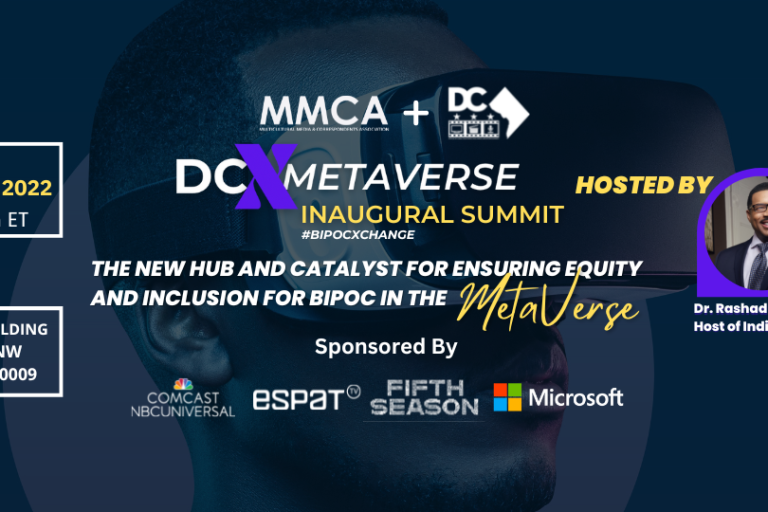 Event: Inaugural DCxMetaverse Summit is October 7, 2022 in D.C.