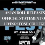ASIAN DOLL RELEASES OFFICIAL STATEMENT ON SHOOTING DURING PERFORMANCE AT LIVINGSTONE COLLEGE HOMECOMING CONCERT