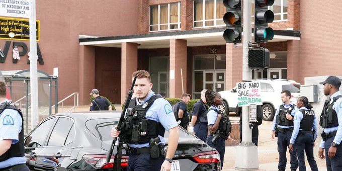 Another mass shooting that leaves 2 dead and 7 wounded, this time in St. Louis, MO