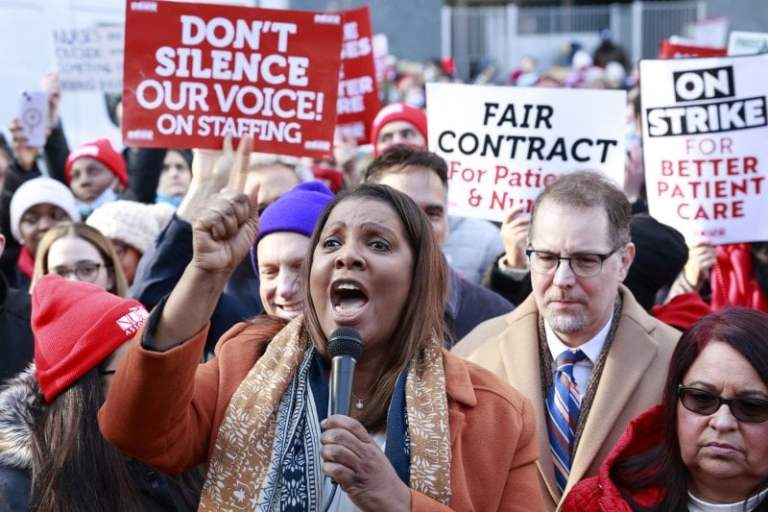 Better Working Conditions and Patient Safety Required by Striking Nurses in New York and Minnesota