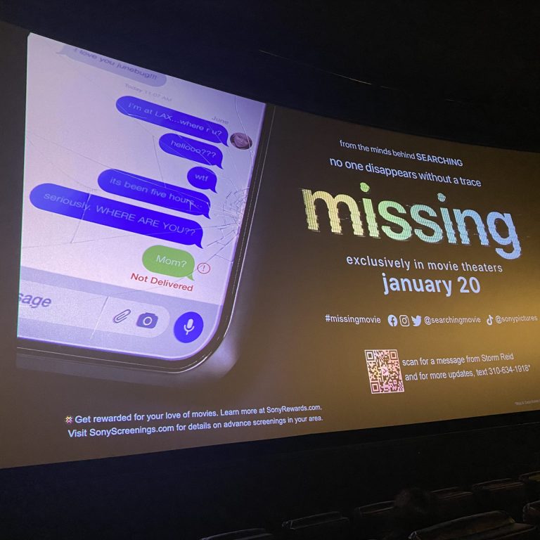 Movie review: Coming to theaters January 20th, is an exciting new film called ‘Missing’