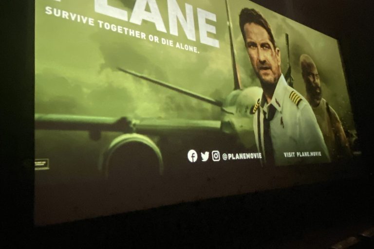 Movie Review: A clip of a simple airplane thriller called Plane