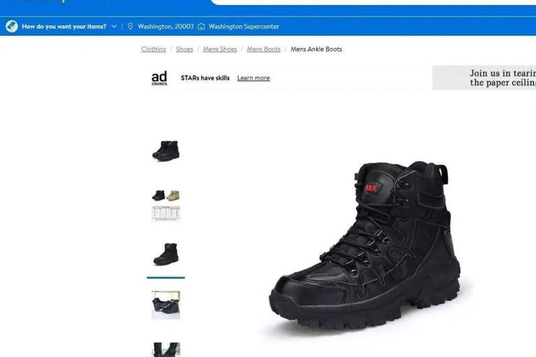 Race wear: After outrage Walmart removes “KKK” Boots from its Online Store