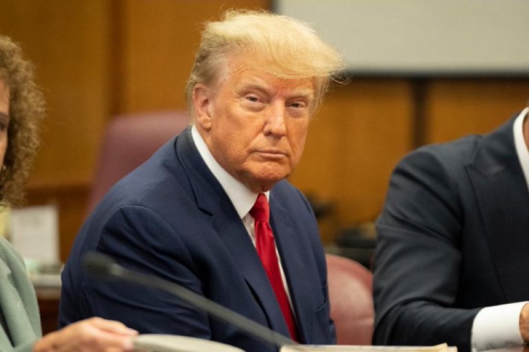 Indicted: Donald Trump is now in New York, to face charges that are being prosecuted by D.A. Alvin L. Bragg