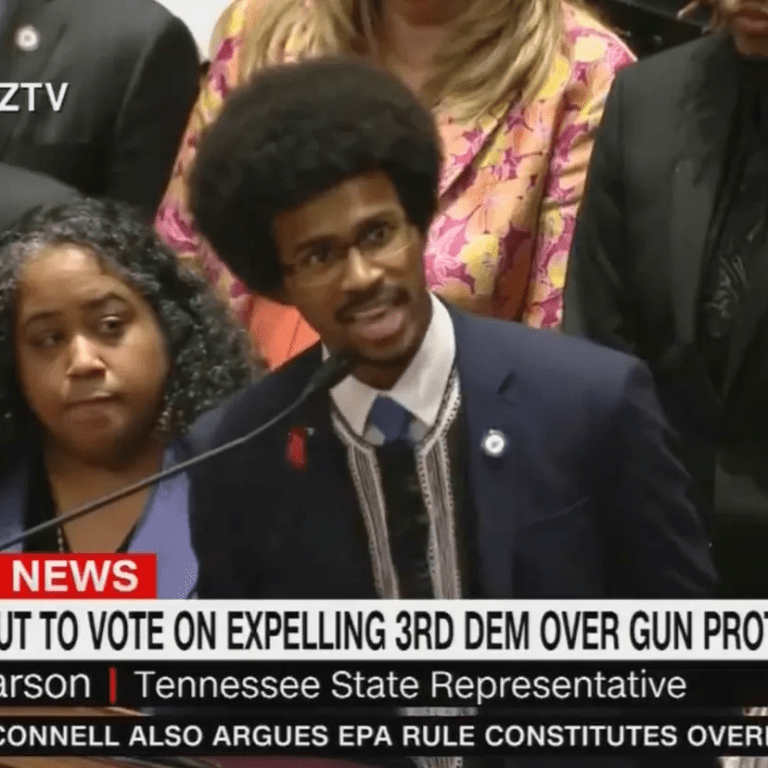 A quick chat with ousted Tennessee state Rep. Justin Pearson
