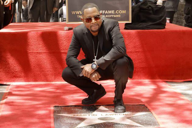Actor and Comedian Martin Lawrence Receives Star on Hollywood Walk Of Fame