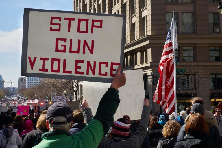 Gun violence awareness bus makes stop in downtown Atlanta