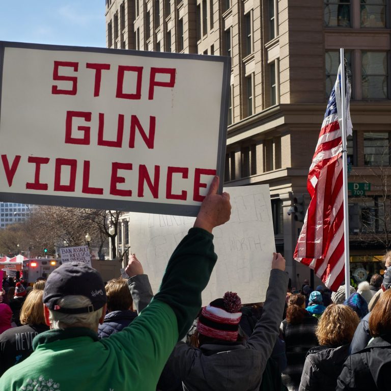 Gun violence awareness bus makes stop in downtown Atlanta