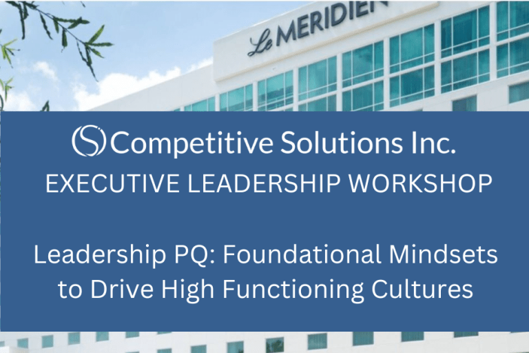 Leadership PQ Workshop to Transform Organizations and Drive Success in Atlanta