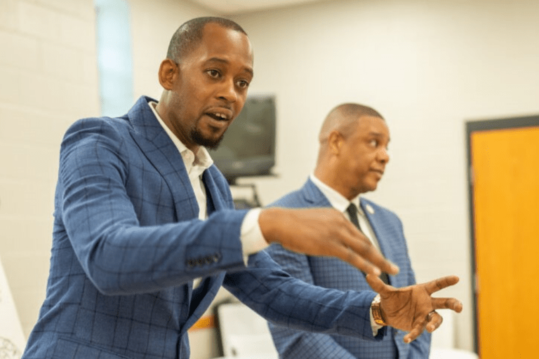 When Antonio Lewis sees youth selling water on Atlanta streets, he’s reminded of his own childhood.