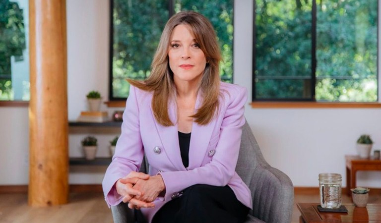 Williamson back on campaign trail, inspired by Michigan results