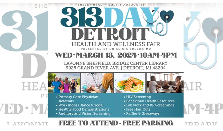 313 Day Celebration: Detroit’s Free Health and Wellness Fair Aims to Unite and Uplift Community
