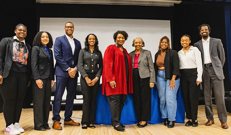 Howard Students Share Fresh Perspectives on Politics in Talk Hosted by Stacey Abrams and The Hilltop