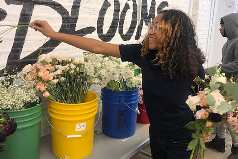 Flowers and futures bloom in Chicago as sustainability-focused nonprofit helps keep youth away from guns and gangs